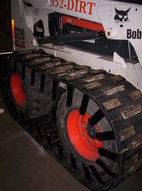 how to get track back on bobcat skid steer|bobcat with tracks for sale.